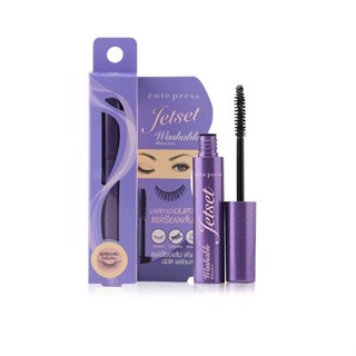 Cute Press Jet Set Washable Mascara #74321 : cutepress คิวท์เพรส มาสคาร่า เจ็ท เซ็ท วอชเอเบิ้ล x 1 ชิ้น alyst