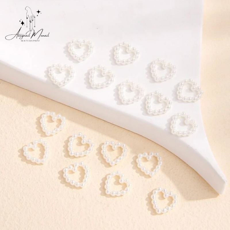 ไข่มุขแต่งเล็บหัวใจ-diy-30ชิ้น