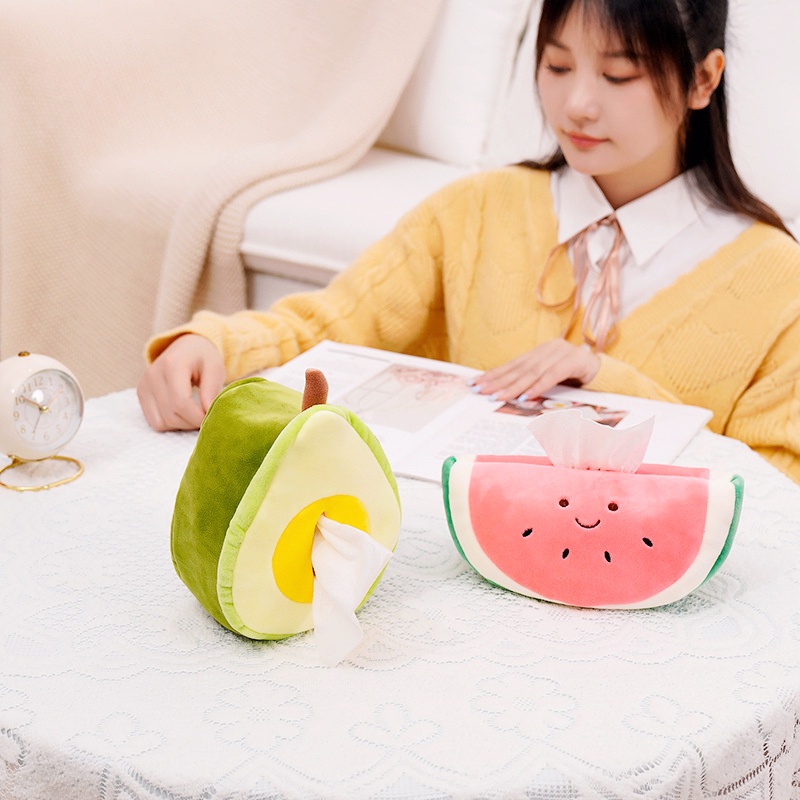 soft-cute-plush-toy-plush-tissue-box-fashion-home-tissue-box-plush-fruit-napkin-holder-car-portable-tissue-box-kitchen