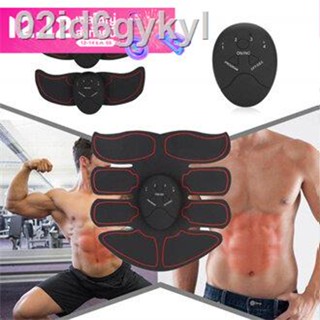 Justgogo แพดติดกล้ามเนื้อท้องอุปกรณ์ฝึกซ้อม บ้านรูปร่างการออกกำลังกาย Body Building Fitness EMS อัจฉริยะแพทช์การฝึกอบรม