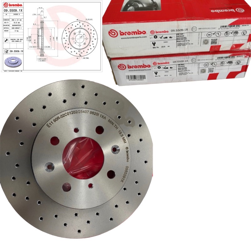 จานเบรค-หน้า-2ใบ-brembo-xtra-honda-city-1-5-ปี09-20-jazz-ge-gk-mobilio-civic-eg6-vtec-civic-ek-civic-es-freed