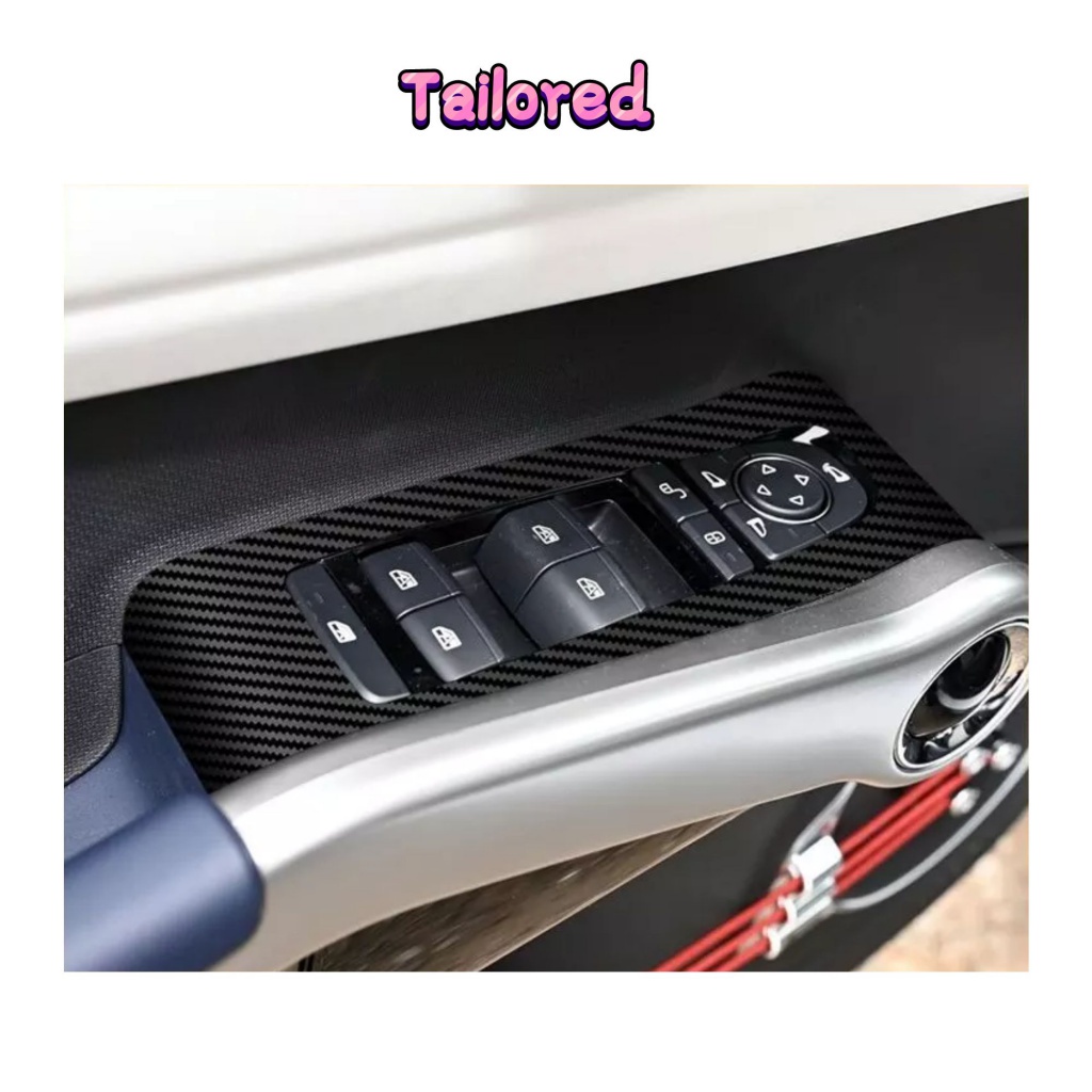 ฟิล์มสติกเกอร์-ป้องกันเกียร์-ดัดแปลง-สีดํา-สําหรับ-byd-atto-3