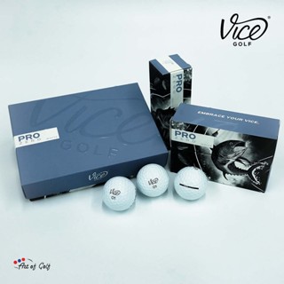 ลูกกอล์ฟ Vice รุ่น Pro Zero (โปรโมชั่น 3 กล่อง) แถมฟรี!! หมวก Vice Golf