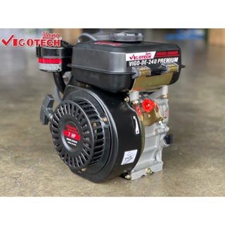 เครื่องยนต์ดีเซล ยี่ห้อ Vigotech รุ่น VIGO DE240 PREMIUM 7เเรง เครื่องยนต์ 4 จังหวะ 7HP เครื่องดีเซล VIGO-DE-240 PREMIUM