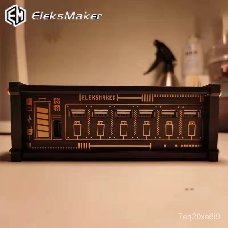 EleksMaker พอร์ต พร้อมอะแดปเตอร์ บล็อกซ็อกเก็ต USB, สวิตช์ควบคุมอิสระ ...
