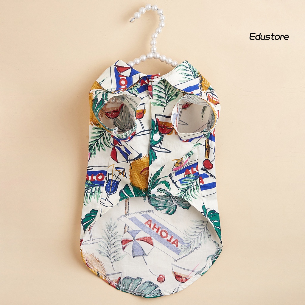 edustore-เสื้อผ้าสัตว์เลี้ยง-ผ้าฝ้าย-ระบายอากาศ-สําหรับสัตว์เลี้ยง