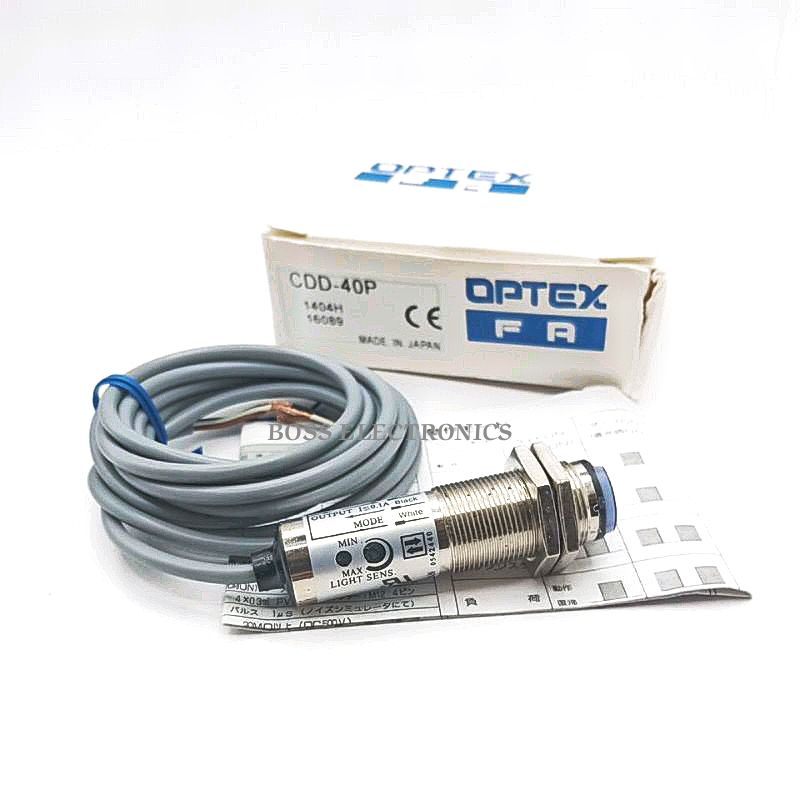 cdd40-cdd-40n-cdd-40p-optex-เซ็นเซอร์จับวัตถุ-m18-ระยะจับ-10-40cm