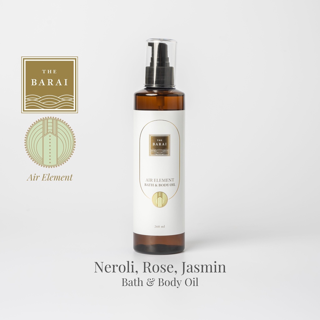 THE BARAI Air Element Bath & Body Oil 260ml เดอะ บาราย ออยล์อาบน้ำและ ...