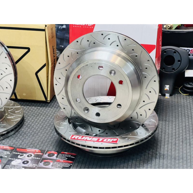 runstop จานเบรค คู่หลัง ขนาดเดิม ตรงรุ่น Hyundai H1 Grand Starex ขนาด ...