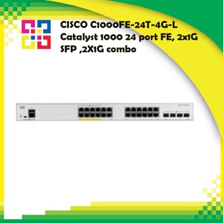 CISCO C1000FE-24T-4G-L Catalyst 1000 24 port FE, 2x1G SFP ,2X1G combo
