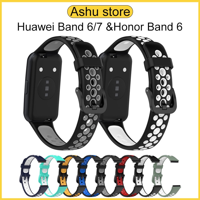Cinturino per Huawei Band 7 Band 6 Honor Band 6 in silicone con