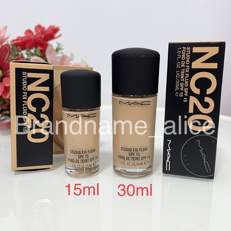 แท้-รองพื้น-mac-studio-fix-fluid-spf-15-foundation-15ml-30ml-สี-nc20-nc25-nc30