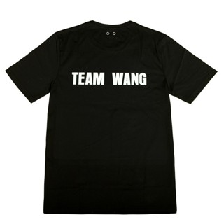 เสื้อสีขาว เสื้อยืดสีขาว เสื้อยืดครอป พร้อมส่ง/Pre เสื้อยืด TEAMWANG คอล1 แฟนเมด เสื้อโอเวอร์ไซ Tee