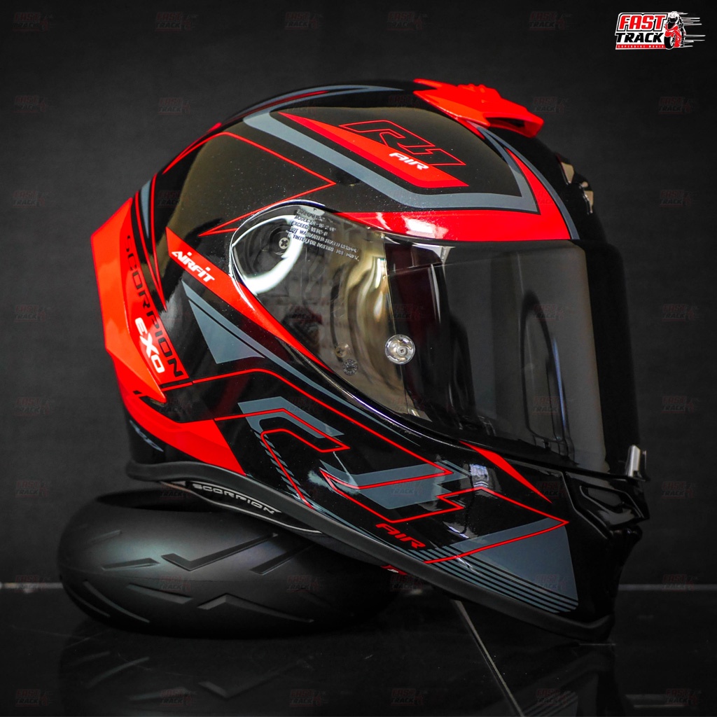 scorpion-helmet-หมวกกันน็อค-รุ่น-exo-r1-air-color-gaz-matal-blak-red