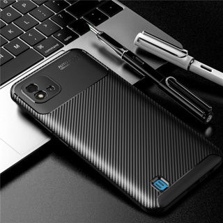 OPPO Realmi C11 2021 RMX3231 6.5" Case Carbon Fiber Texture Back Covers For Realme C11 2021 Soft Silicone Bumper Shockproof Cover