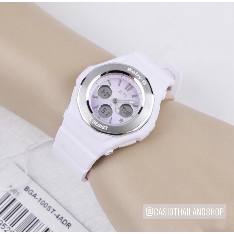 casio-baby-g-bga-100st-4a-ของแท้-100-พร้อมส่ง-ประกัน-1-ปี