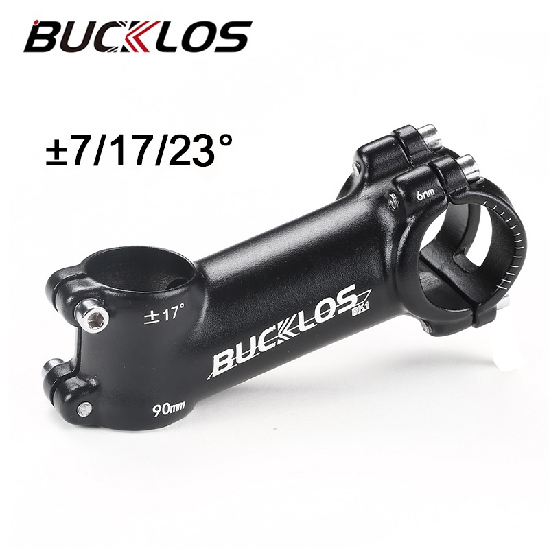 bucklos-7-17-23-องศา-mtb-มือจับอลูมิเนียมอลูมิเนียมอลูมิเนียมก้านจักรยาน-60-100-มม-ถนนจักรยานปั่นจักรยานชิ้นส่วน