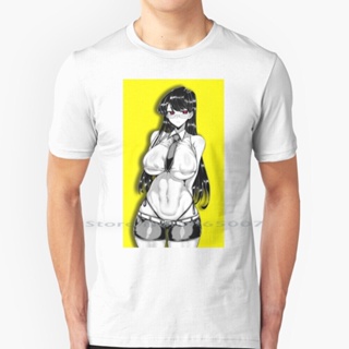 [S-5XL]Komi San Lewd T Shirt 100% Cotton Lewd Komi San Hotgirl Animedesign Big Size 6xl Tee Gift Fashion_12