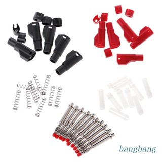 Bang ปลั๊กกล้วยเชื่อมต่อสายไฟ 4 มม. ถอดได้ วางซ้อนกันได้ 10 ชิ้น