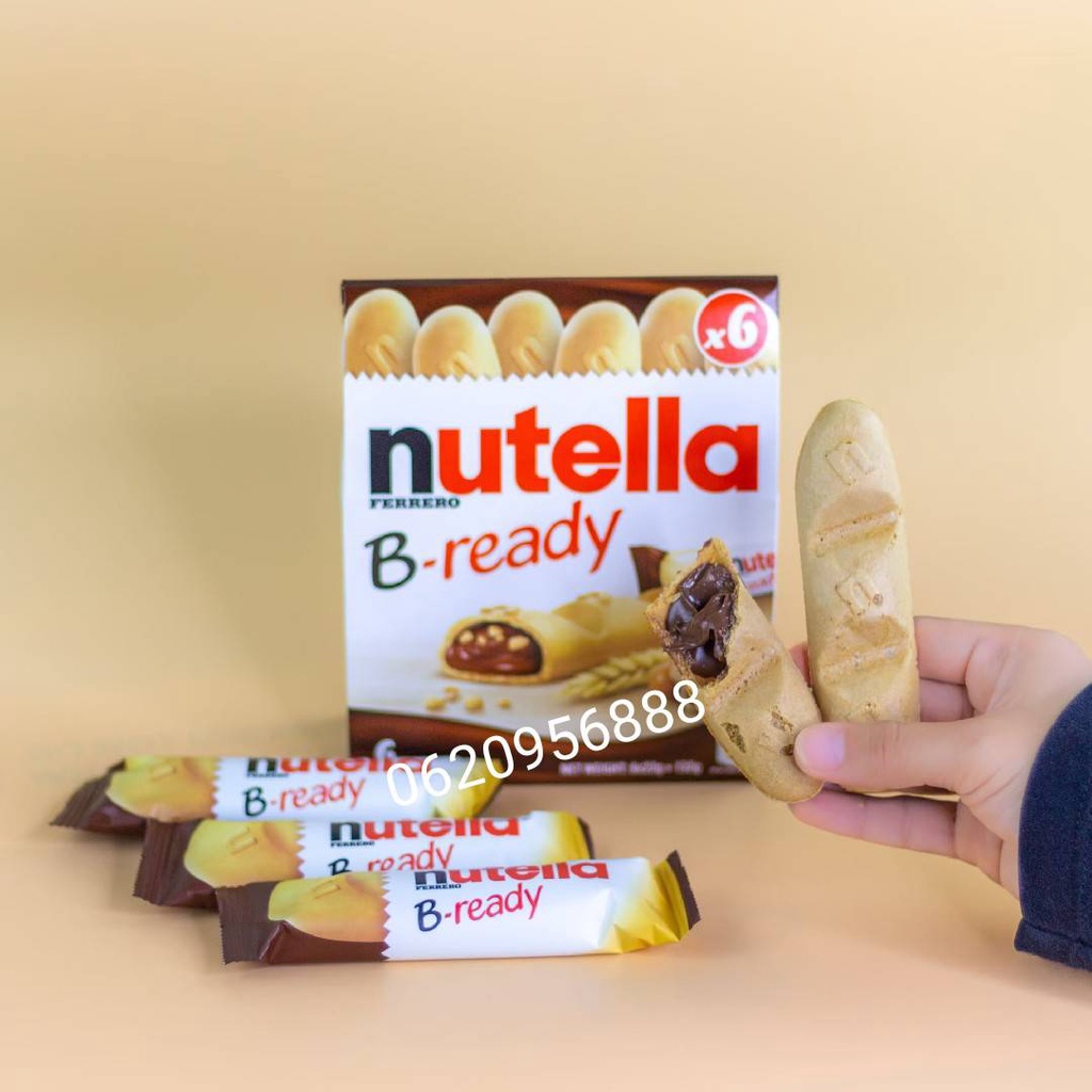 nutella-b-ready-t6-ขนาด-6-ชิ้น-น้ำหนัก-รวม-132-กรัม-nutella-b-ready-x6-นูเทล่าบีเรดี้-สอดไส้ช๊อคโกแลต