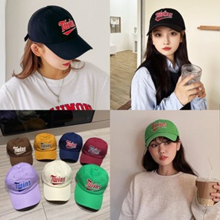 Cap_Twins Hat หมวกแก็ป ลายปัก มีหลายสี ราคาถูก พร้อมส่ง