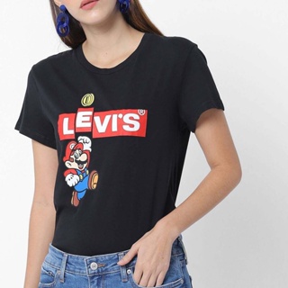 【Adidaa】 Levis เสื้อยืดหญิง ลีวายส์มาริโอ้ LEVI’S® X SUPER MARIO™ คอลเลคชั่นสุดพิเศษ สินค้าลิขสิทธิ์ รับประกันแท้ _56