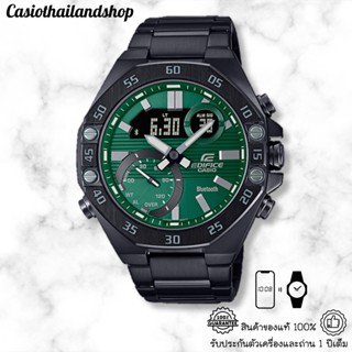 [Bluetooth®]🎁CASIO EDIFICE ECB-10DC-3A ของแท้ 100% พร้อมส่ง ประกัน 1 ปี