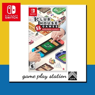 ภาพหน้าปกสินค้าnintendo switch clubhouse games 51 worldwide classics ( english )zone 1 / zone 2 ที่เกี่ยวข้อง