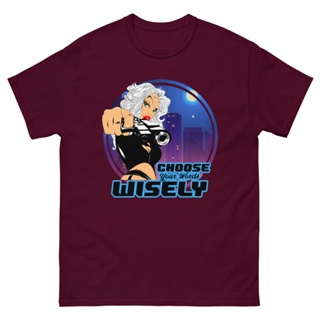 Choose Your Words Wisely Mens heavyweight tee