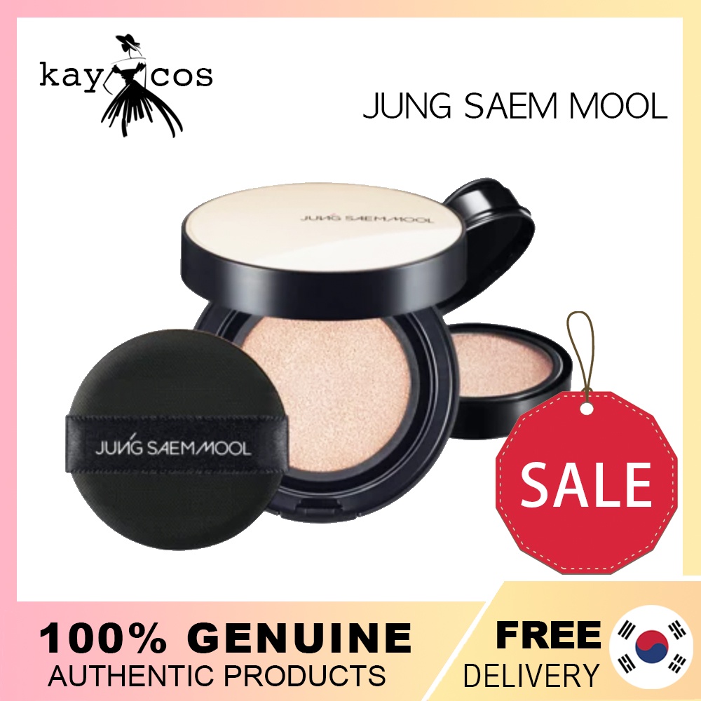 Jung SAEM MOOL เซตคุชชั่นบํารุงผิว (รวมรีฟิล)/JUNG SAEM MOOL Essential Skin Nuder Cushion