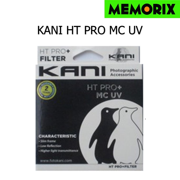 ภาพหน้าปกสินค้าKani UV HT PRO+MC Filter (37,39,40,40.5,43,46,49,52,55,58,62,67,72,77,82 mm)