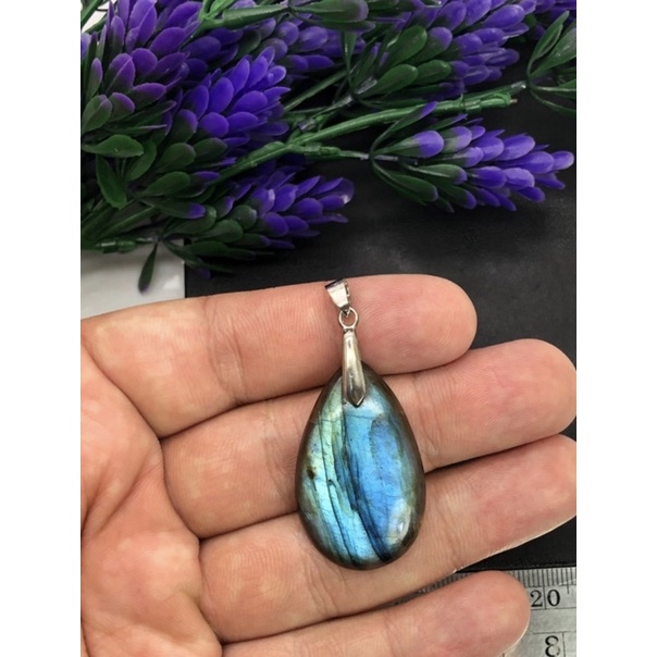 Collana In Labradorite Naturale 20″ – Perle Tonde 425 Carati – Gioiello Artigianale JaipurJewels