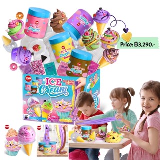 Butter ICE Cream Girl Slime Pack, FunKidz Slime Kit