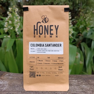 ภาพหน้าปกสินค้าHONEY BRWON เมล็ดกาแฟคั่ว Colombia Santander Supremo 200g- 1kg ซึ่งคุณอาจชอบสินค้านี้