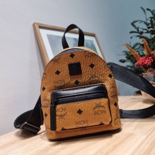 M.C.M MINI STARK CROSSBODY IN VISETOS