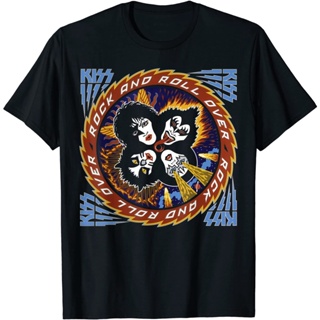 Kiss Adult T-Shirt - Rock and Roll Over 40 T-Shirt