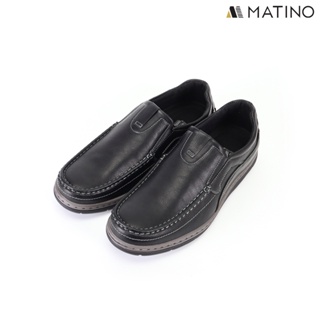 ภาพขนาดย่อของภาพหน้าปกสินค้าMATINO SHOES รองเท้าหนังชาย รุ่น MC/S 7808 -BLACK/BROWN จากร้าน matinoshoes บน Shopee ภาพที่ 1