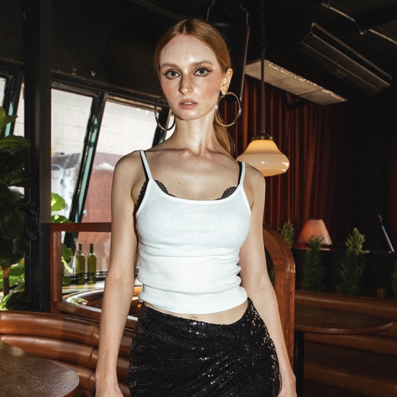 Lahv The Label - Cami Top เสื้อกล้ามสายเดี่ยว | Shopee Thailand