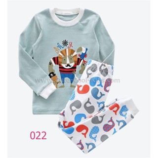 LBEBE-022 ชุดนอนเด็กผู้ชาย ลาย สิงโต
