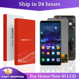 6.95&amp;#39;&amp;#39ของแท้ อะไหล่หน้าจอสัมผัส LCD แบบเปลี่ยน สําหรับ Huawei Honor Note 10 Honor Note 10