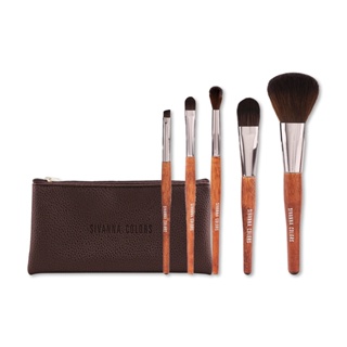 Sivanna 5-Piece Brush Set #BR1708 : ซิวานน่า ชุด เซต แปรงแต่งหน้า 5 ชิ้น x 1 ชิ้น alyst