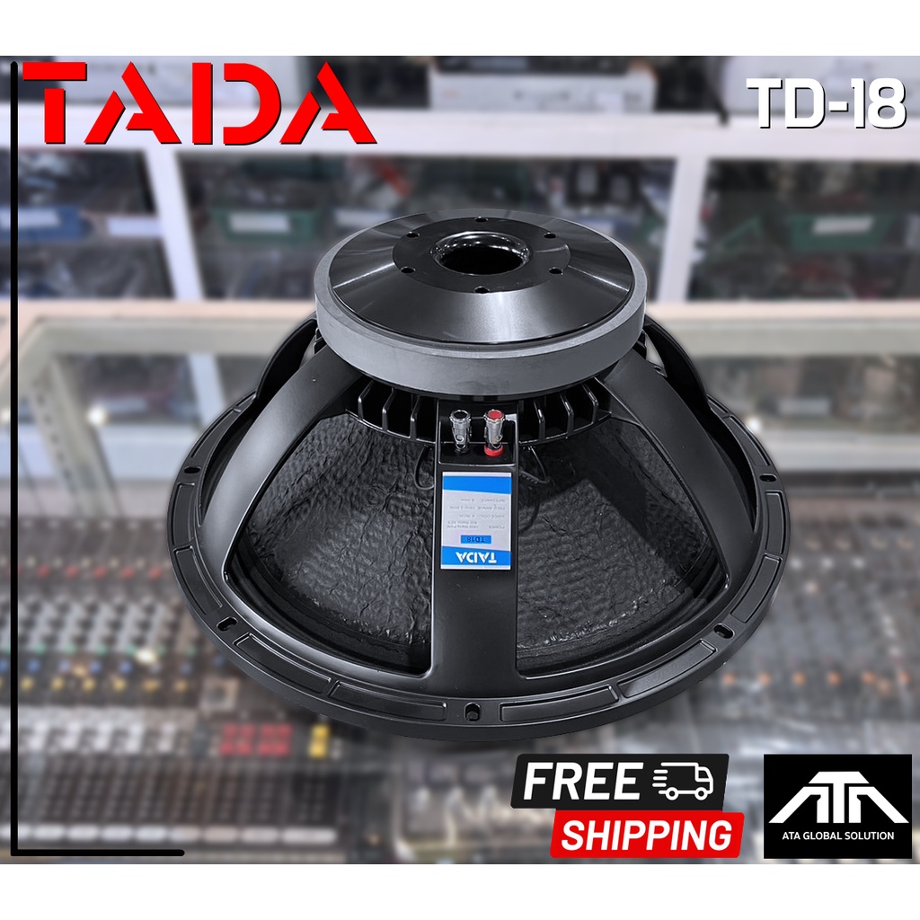 tada-td18-ราคาต่อ-1-ดอก-ดอกลำโพง-tada-td-18-ลำโพง-18-นิ้ว-td-18-speaker-power-800w-โครงหล่อ