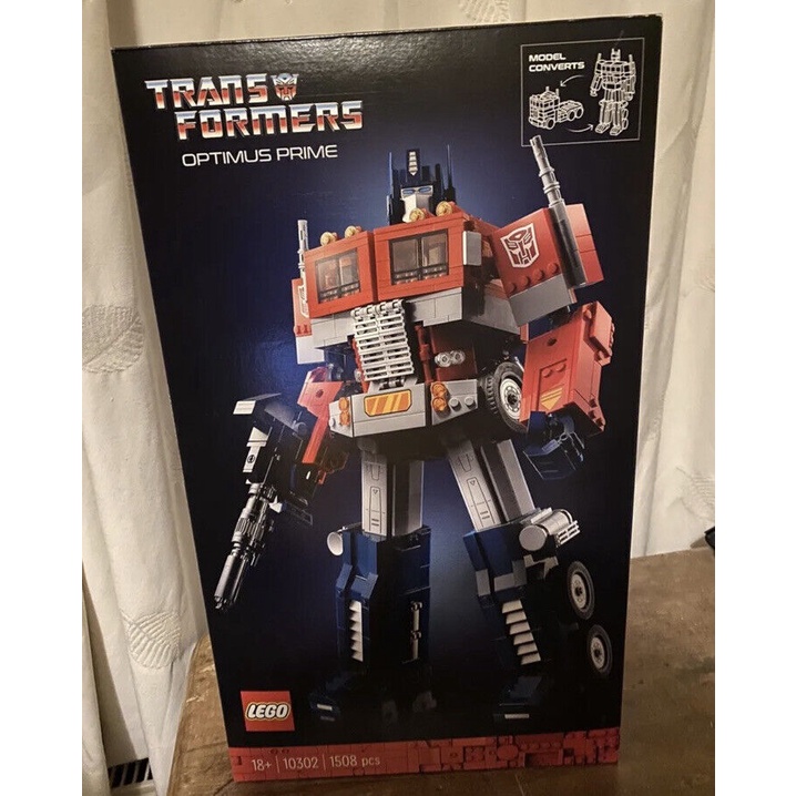 Lego Icons 10302 Optimus Prime Robot Transformers - ชุดกล่อง SEALED ...