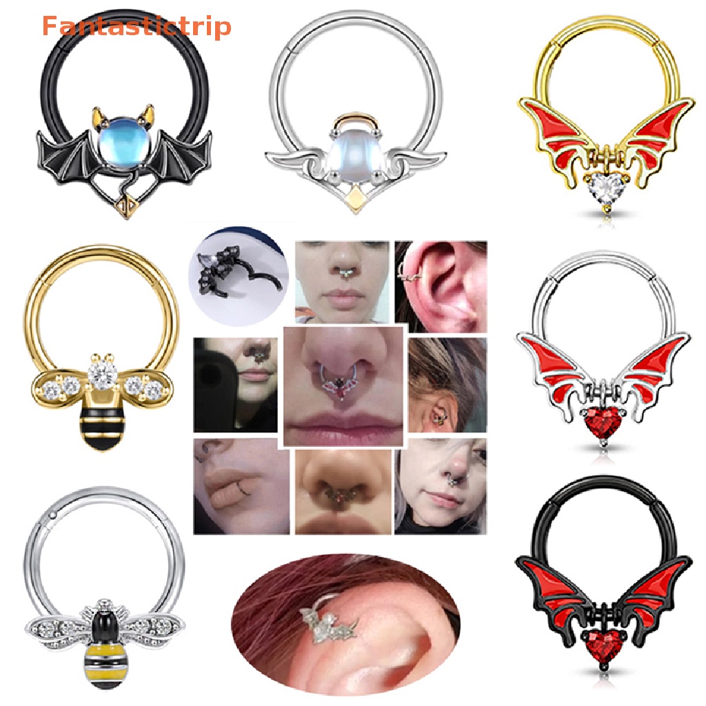 fantastictrip-16-กรัม-ผึ้ง-ผีเสื้อ-ค้างคาว-จมูก-แหวน-septum-clicker-helix-หู-กระดูกอ่อน-กระดูกอ่อน-ห่วง-ร่างกาย-สําหรับผู้หญิง-ผู้ชาย-แฟชั่น