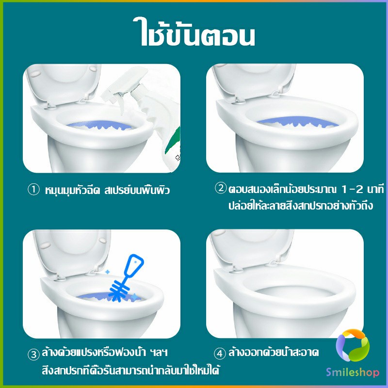 smileshop-น้ำยาล้างห้องน้ำ-ขัดกระเบื้อง-ขจัดคราบฝังลึกในห้องน้ำ-detergent