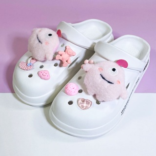 Crocs Jibbitz ชุดตุ๊กตา DIY ติดกระดุมรองเท้า