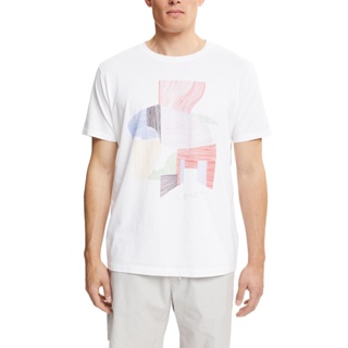 ESPRIT Mens Sustainable Cotton Illustration T-shirt