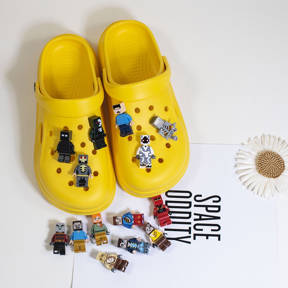 crocs-jibbitz-ชุดตัวต่อเลโก้-รูปรองเท้า-diy