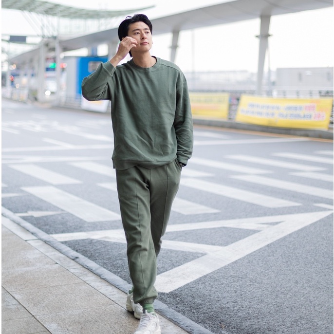 set-airport-look-rotta-airport-set-for-men-สีเขียว