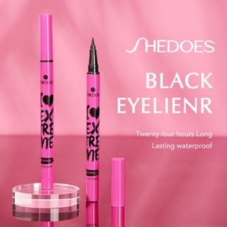 Shedoes อายไลเนอร์ กันน้ํา แห้งเร็ว ป้องกันเหงื่อ สีชมพู อายไลเนอร์ผู้หญิง ดินสอแต่งหน้า